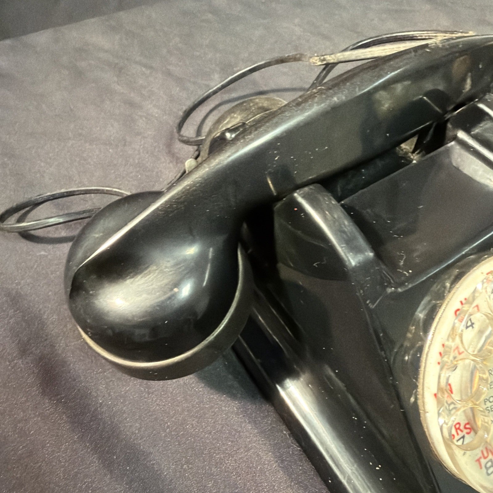 Ericsson French P.T.T 331-1 1946 Bakelite Rotary Dial Telephone - (2009)