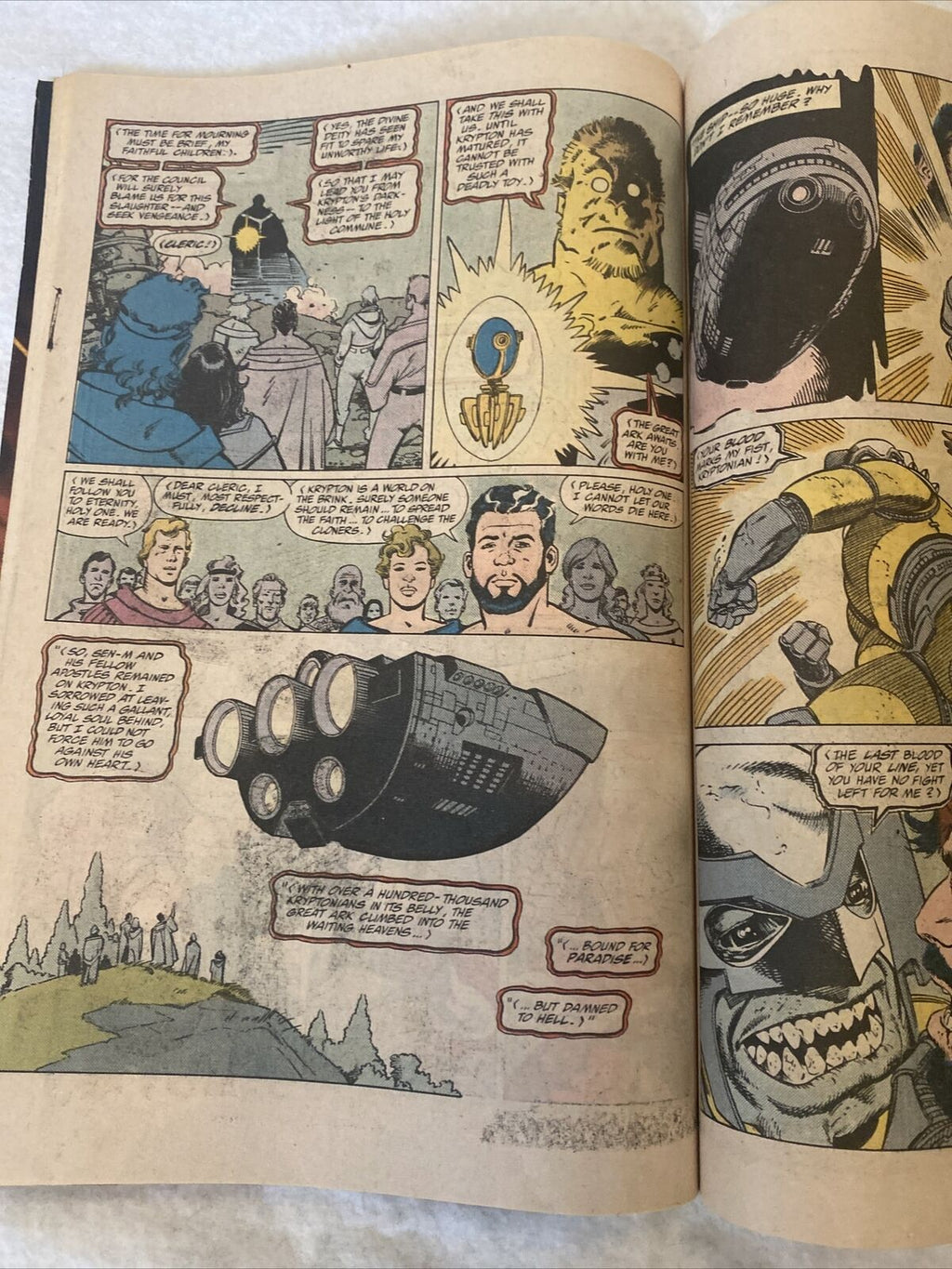 COMIC - DC Comics ACTION COMICS Superman and his secret past ANNUAL 1989 (8839)