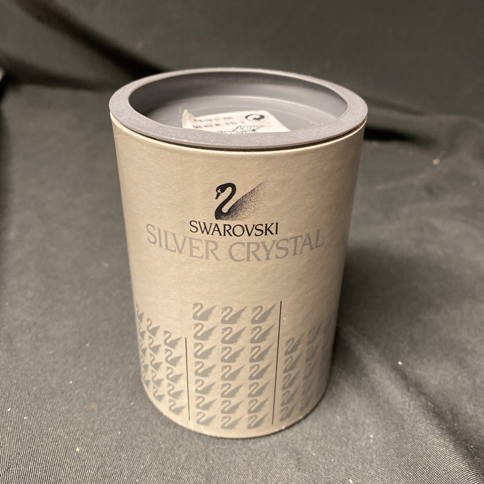 Swarovski Silver Crystal Small Snail on a leaf - Boxed SEE NOTE - (1617)