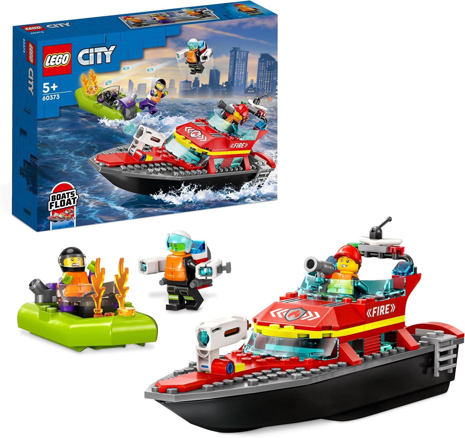 LEGO City Fire - Fire Rescue Boat - 60373