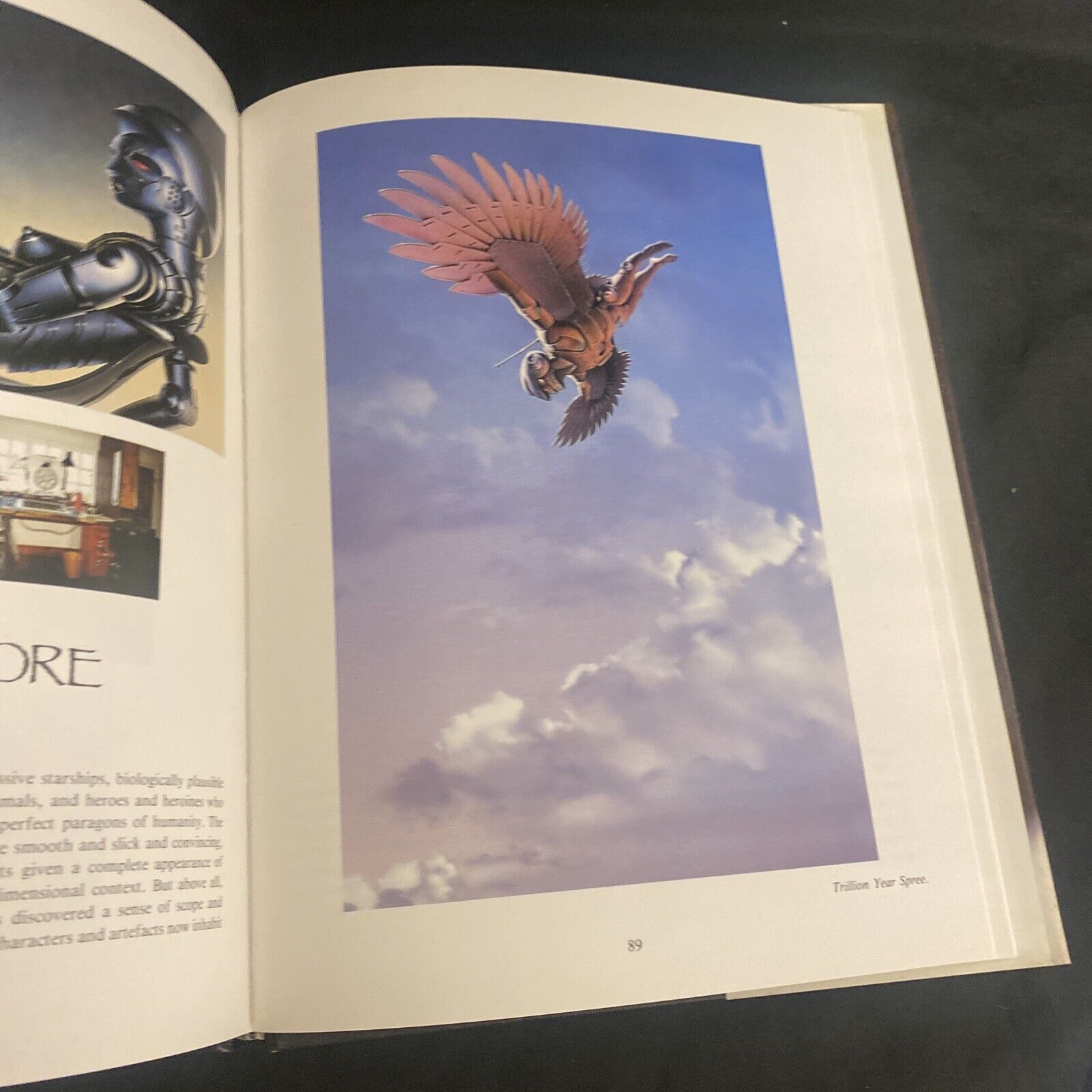 BOOK - DREAM MAKERS 6 Fantasy Artists at work Chris Evans hardback