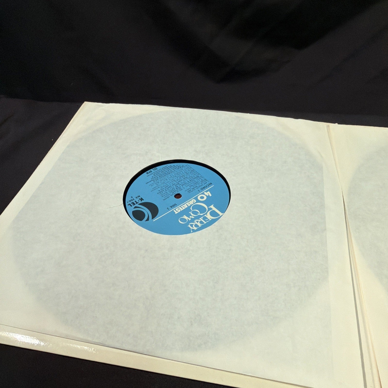 VINYL RECORD - Perry Como 40 Greatest Hits 2 x LP - 1975 - (1431)