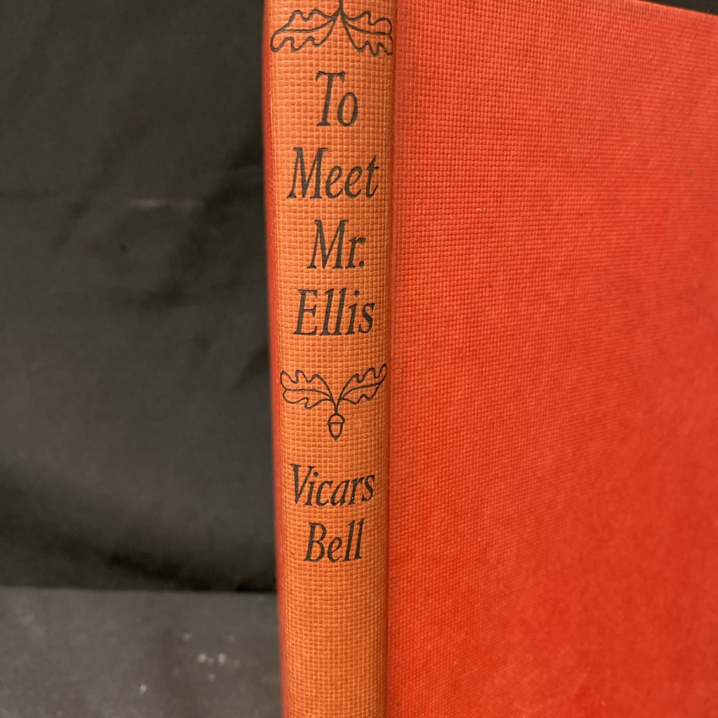 Book - To Meet Mr Ellis by Vicars Bell - (1551)