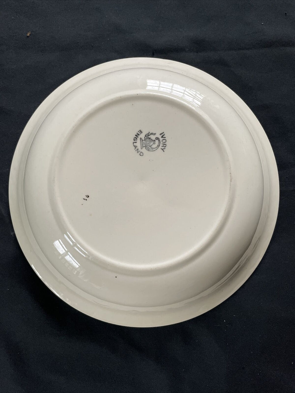 Antique Cream Bowl hand painted 220 diameter rare item - 9396
