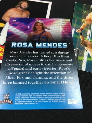 TOPPS 2011 Heritage cards x 12 Cards + Undertaker EE-1, Tazz, Ortiz, Studd (6343