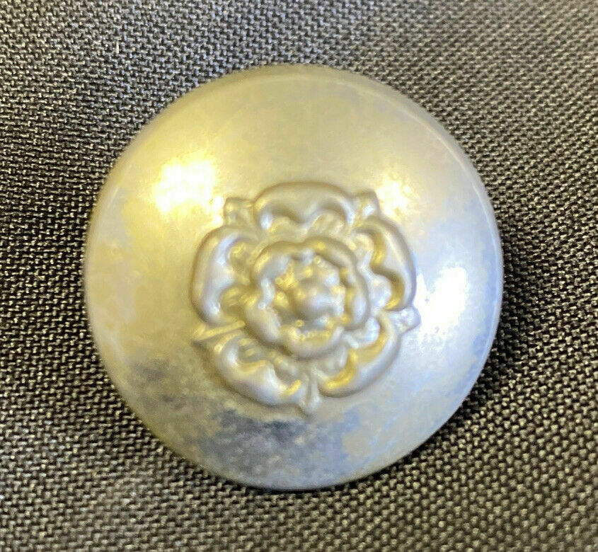 FIRE BRIGADE Vintage Tunic Button - WEST YORKSHIRE Brass 25mm  - (7599