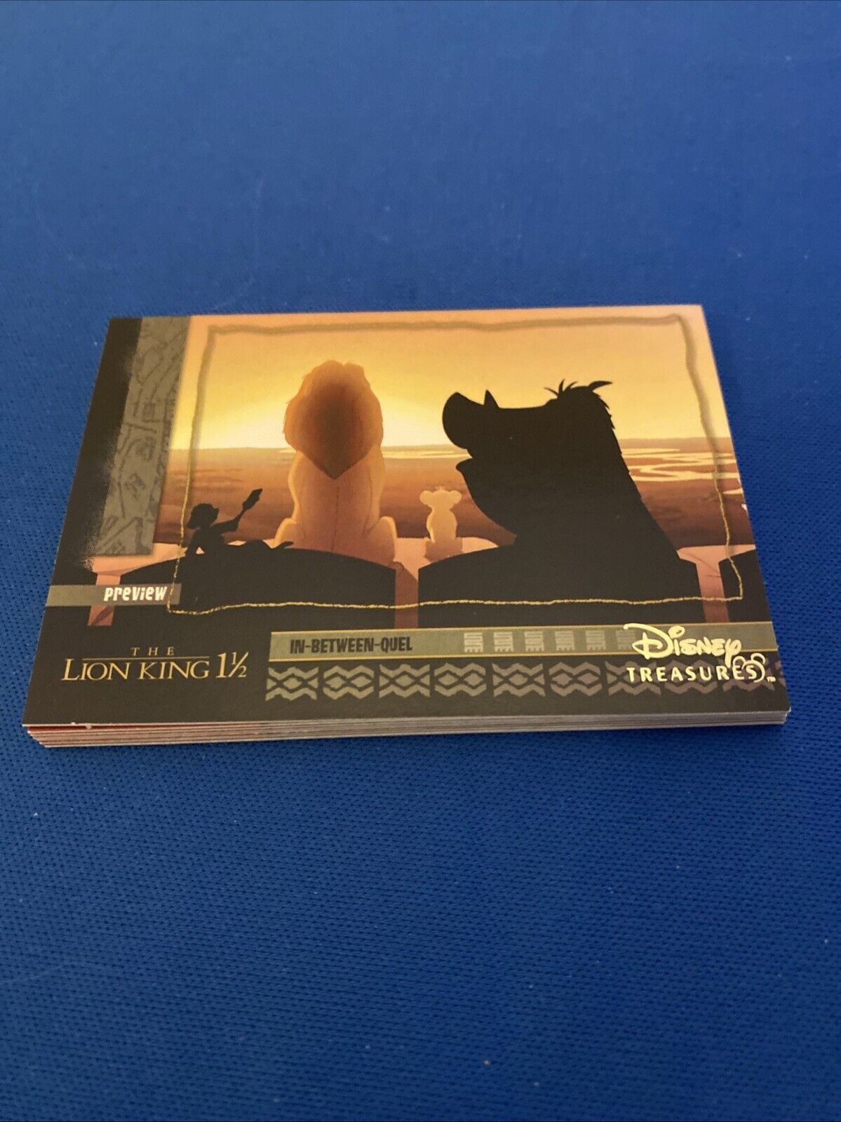 Upper Deck 2003 Disney Treasures Lion King Near Set x9 Trading Cards (5763
