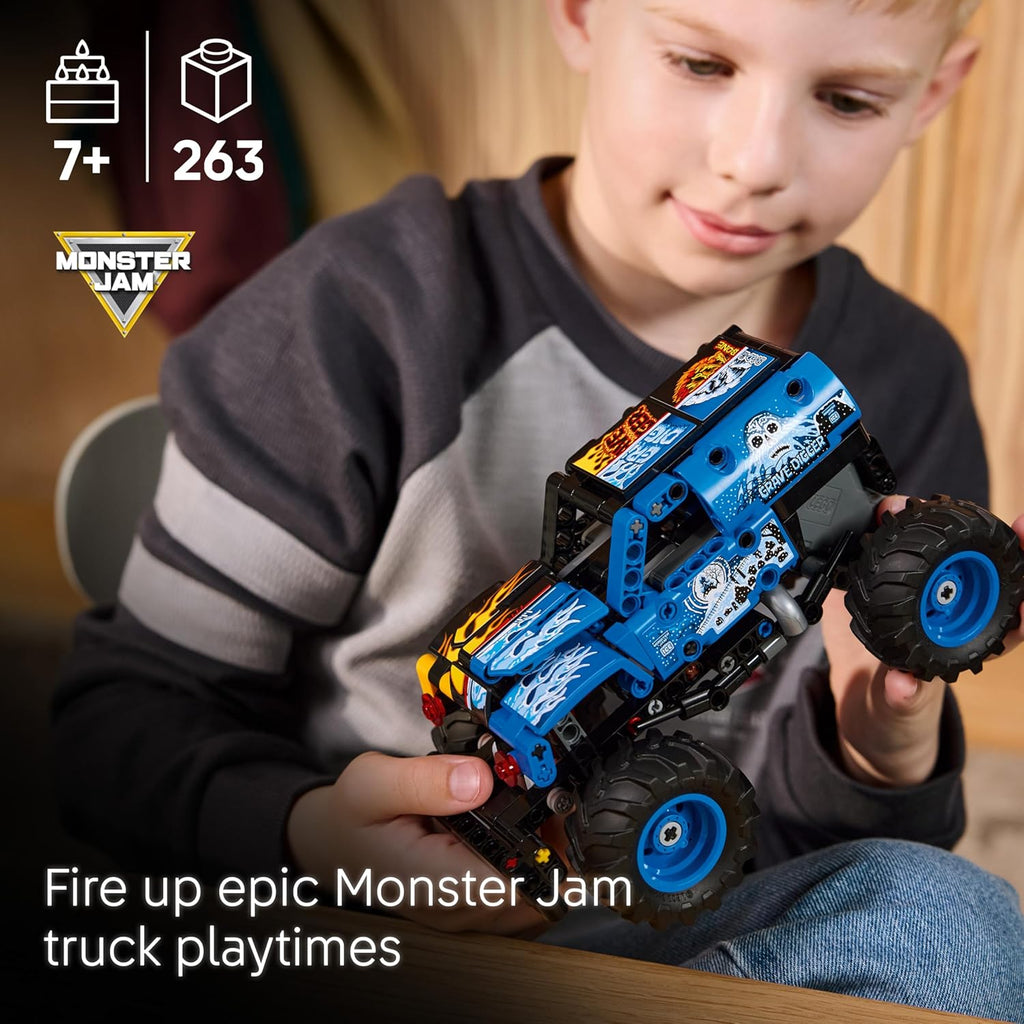 LEGO Technic - Monster Jam, Grave Digger, Fire and Ice - 42219