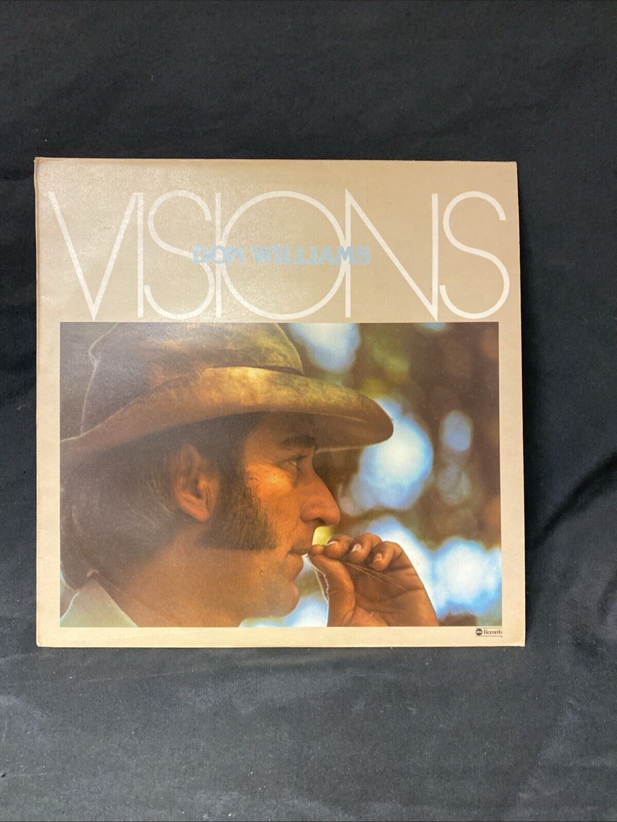 VINYL RECORD - Don Williams - VISIONS - 1977 LP Album - (5669)