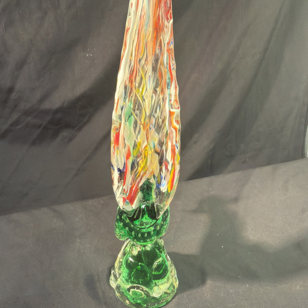 Murano pheasant incredible 45cm tall coloured glass Vintage - (2081)