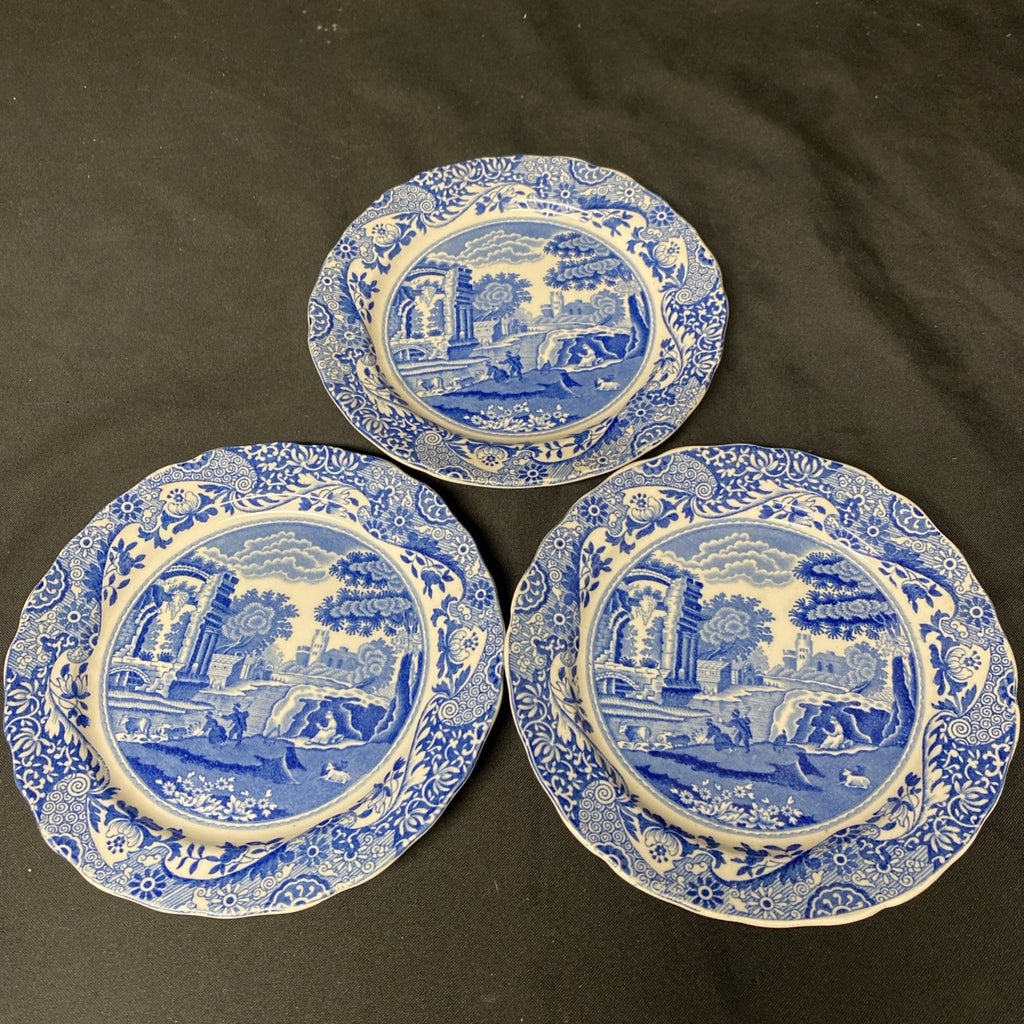 Copeland Spode's Italian Made in England x 3 Side Plates Ex. Cond - (1716)