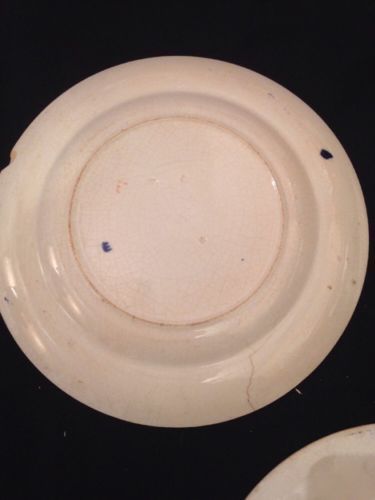 MINTON Imari Pattern Peony and red bird x 3 Plates 1860  - VERY RARE    (1355)