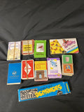 Vintage Card & pocket games x 10 National Trust Happy Families etc (5431)