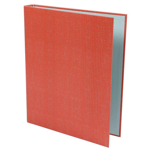 2 x Folder Ring binder A4 -  Peach dotty by Paperchase - high quality - (3639)