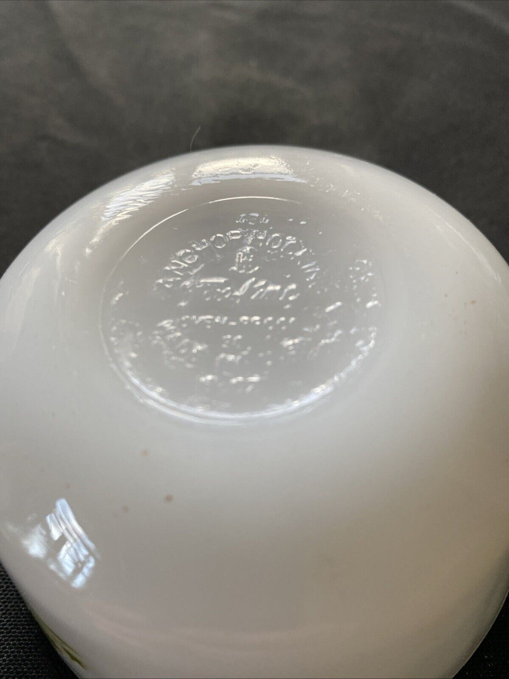 Anchor Hocking Fire-King Milk Glass Small Bowl Vintage USA 6oz (5879)