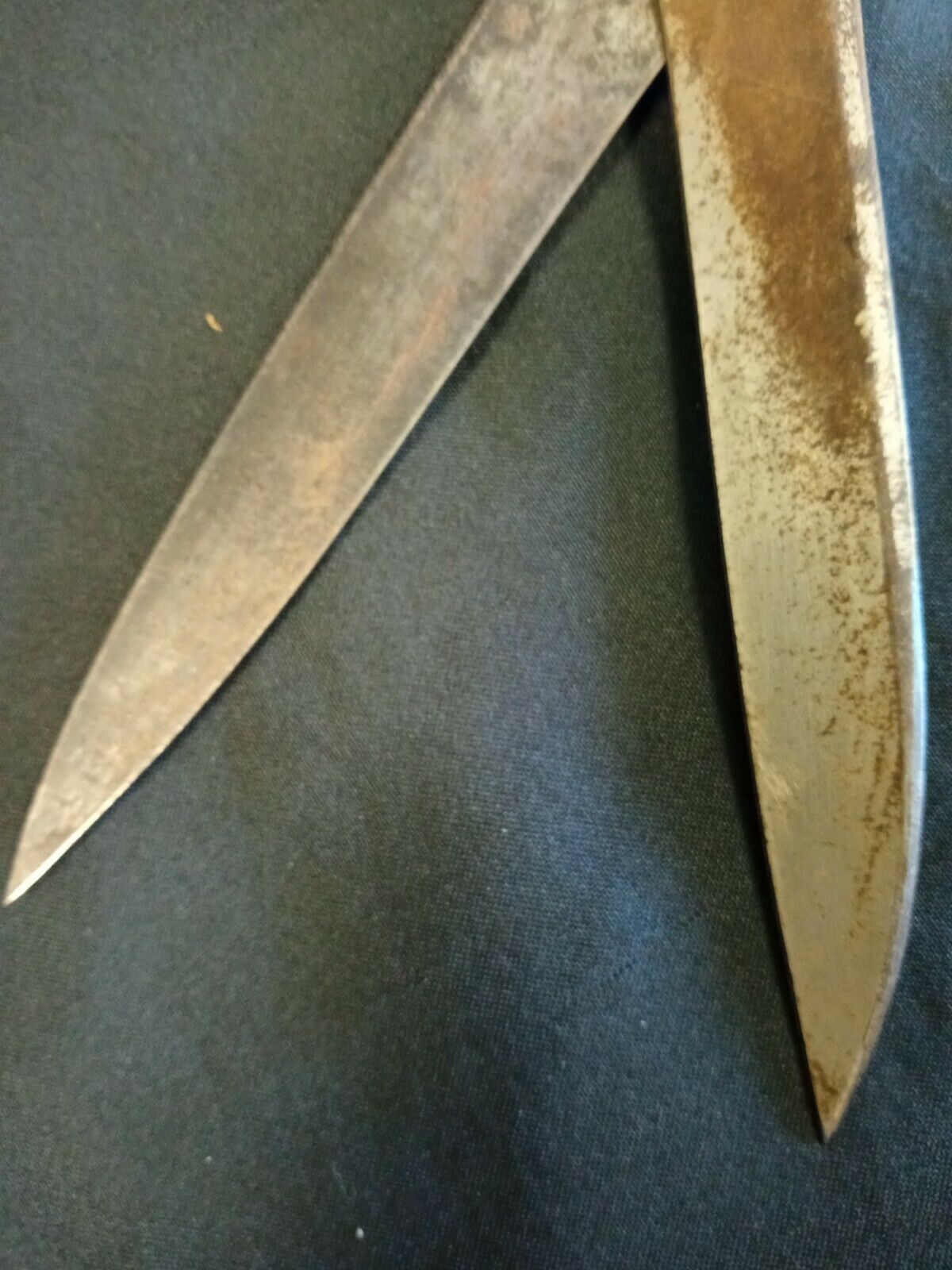 Antique Tailors Shears Scissors  R. Heinisch Newark N.J USA 1835  - (7927)