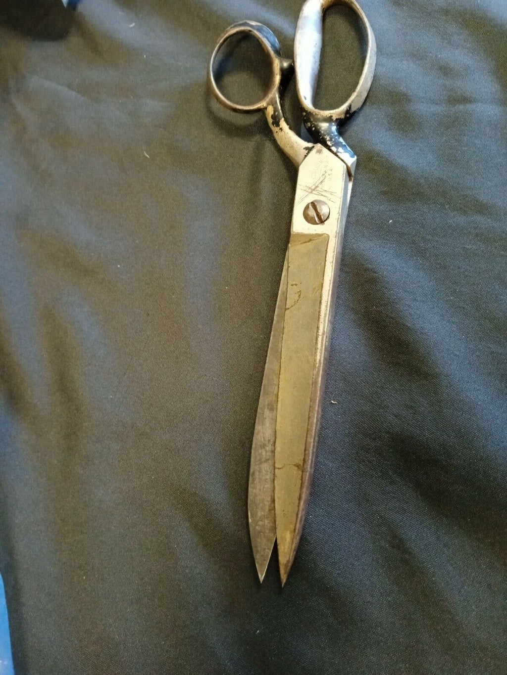 Antique Tailors Shears Scissors  R. Heinisch Newark N.J USA 1835  - (7927)