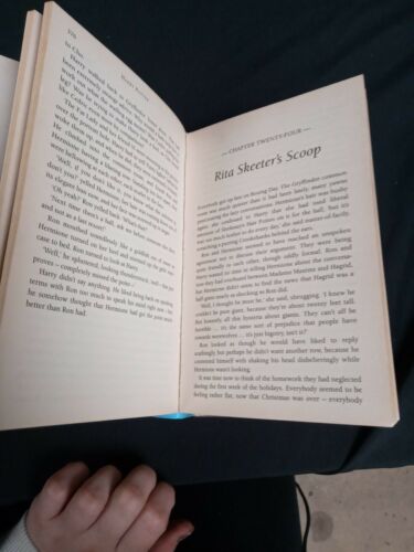 Harry Potter  and the goblet of fire 1st Edition HB with MISPRINT Poor con (6997