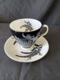 Royal Albert Night & Day Coffee Cup & Saucer Excellent Cond - (5724)
