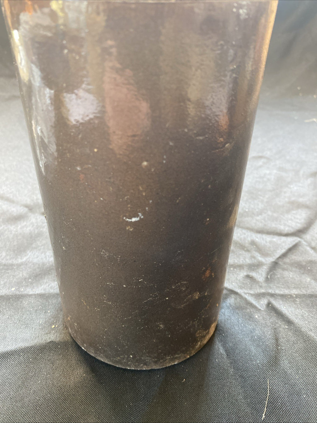 Salt Glaze Stoneware Bottle Pourer Large 24cm named antique Home Décor - (1019)