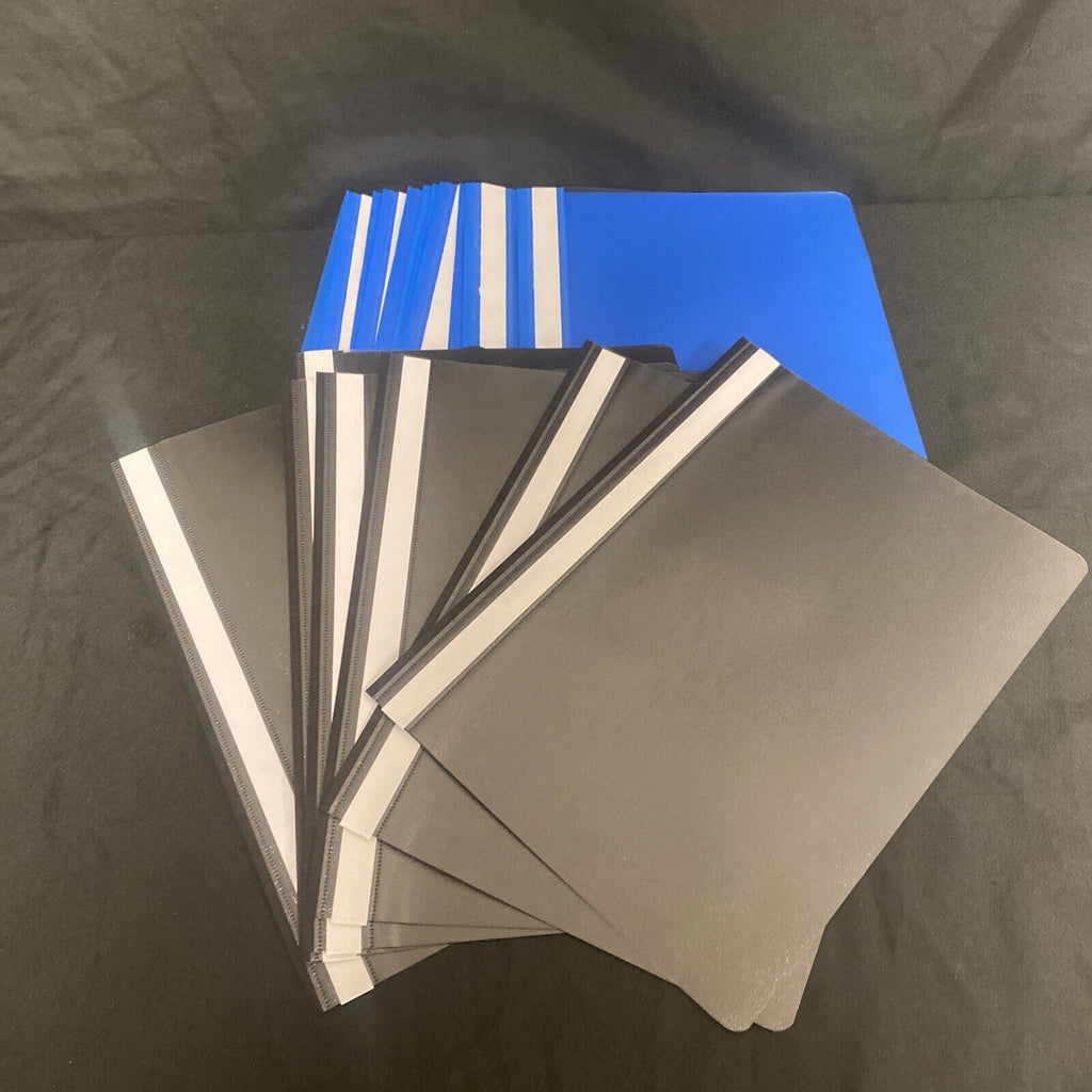 A4 Project Files Office Clear Cover Report Presentation Display Folder Pack of 35
