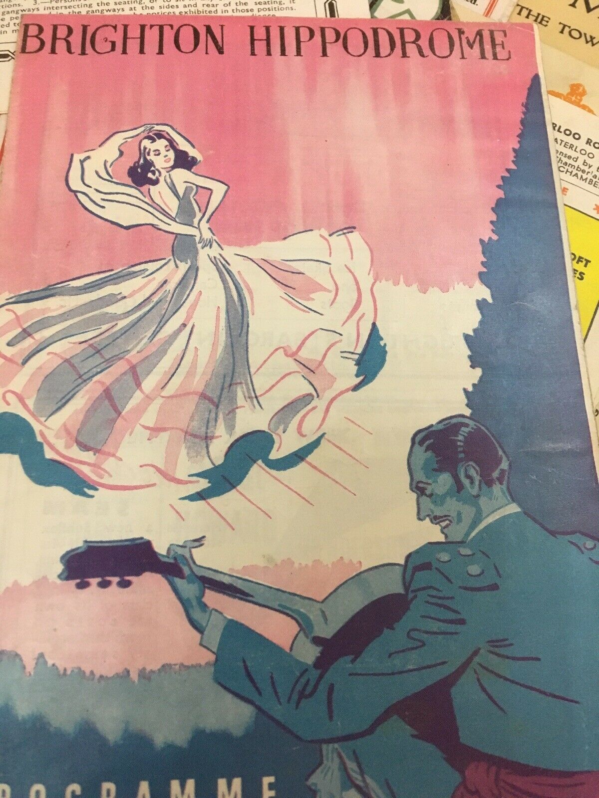 1950's Theatre Programmes x 14 - Garrick Apollo Saville Pavilion Theatre - (2955)