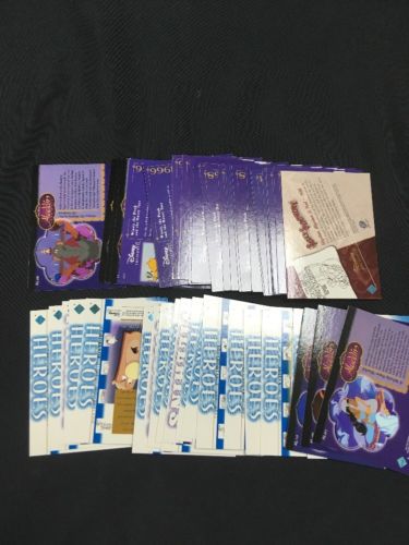 Upper Deck Disney Treasures S3 Trading cards x 47 inc Pooh Silly Aladdin -(6303