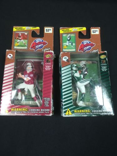 TOPPS National Football League 1999 S1 Action Flats J Plummer + K Johnson (6398