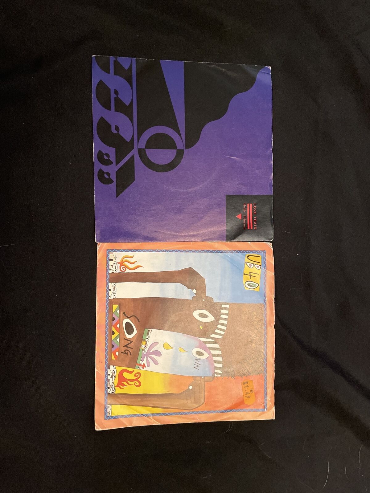 Vintage 1980's 7" Singles x12  The Police Holly Johnson UB40 + More (8361