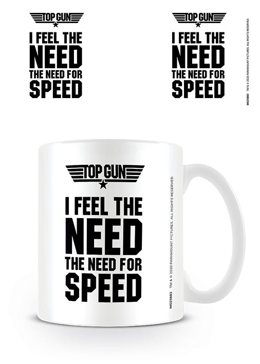 MUG Boxed Ceramic - MOVIE - TOP GUN (The Need For Speed)