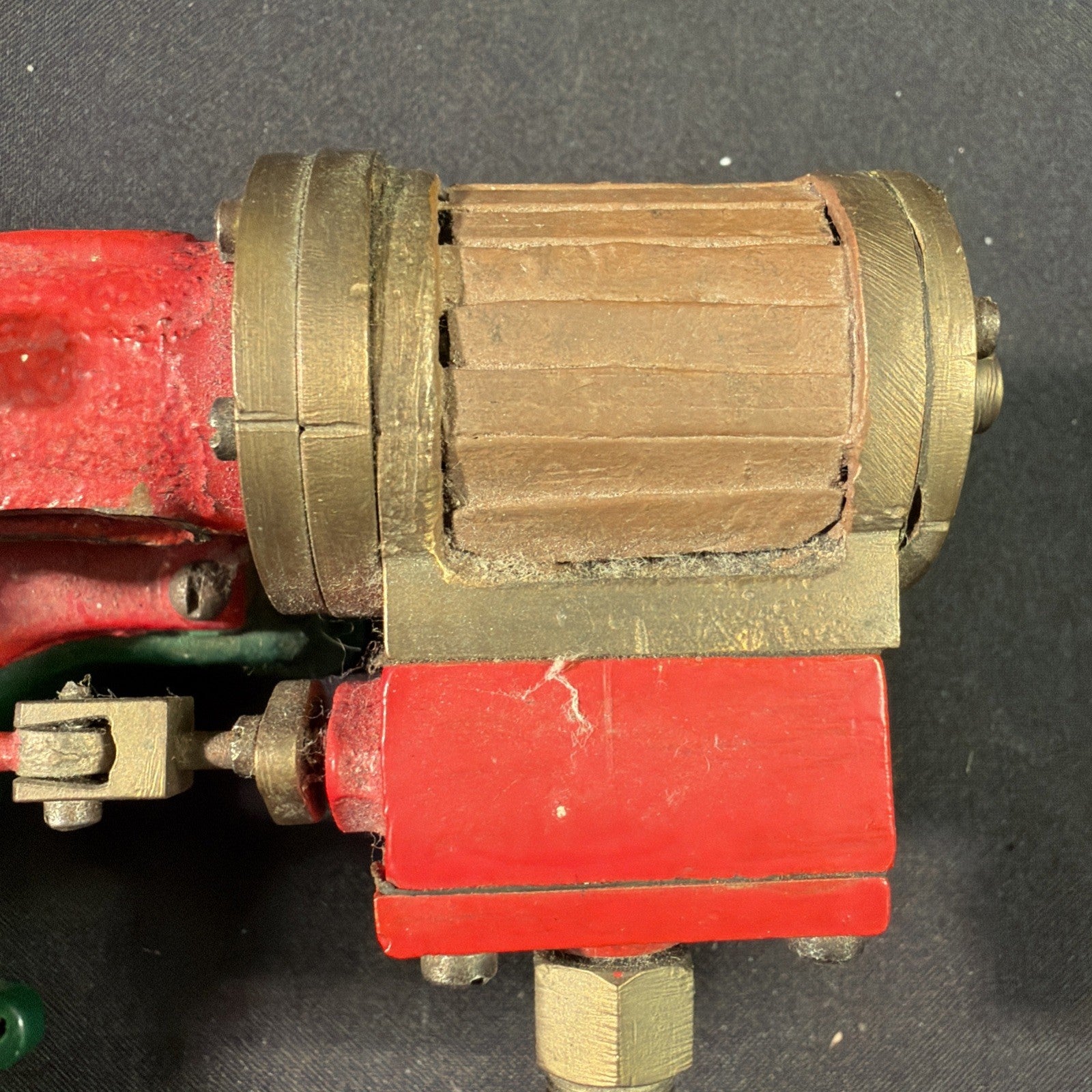 Antique Miniature Horizontal Live Steam Engine - Stuart Models? - (2035)