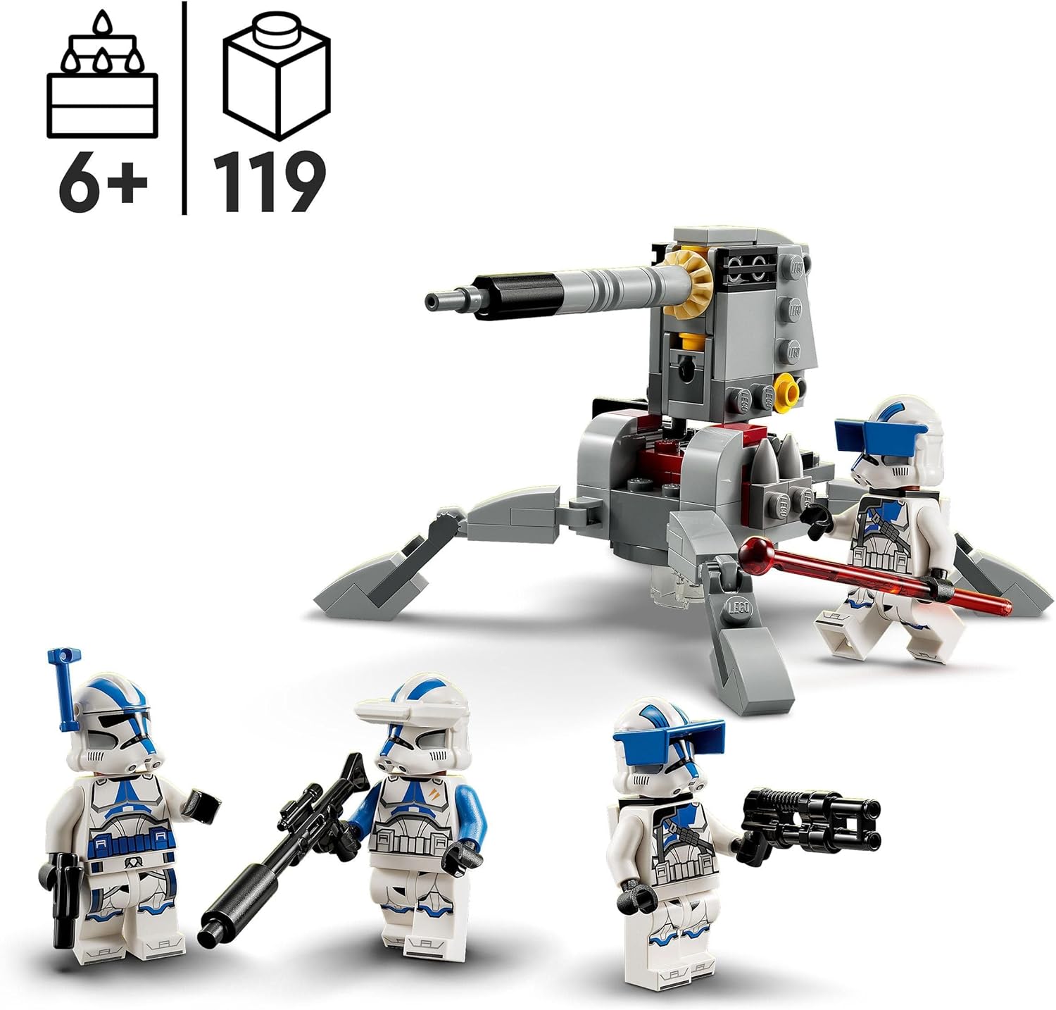 LEGO Star Wars - 501st Clone Troopers Battle Pack - 75345