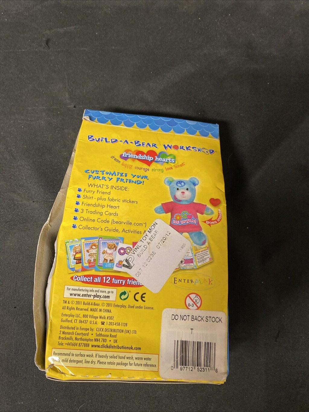 Build A Bear Workshop Fun Pack Furry Friend Dimples Bear boxed from 2011 (5670)