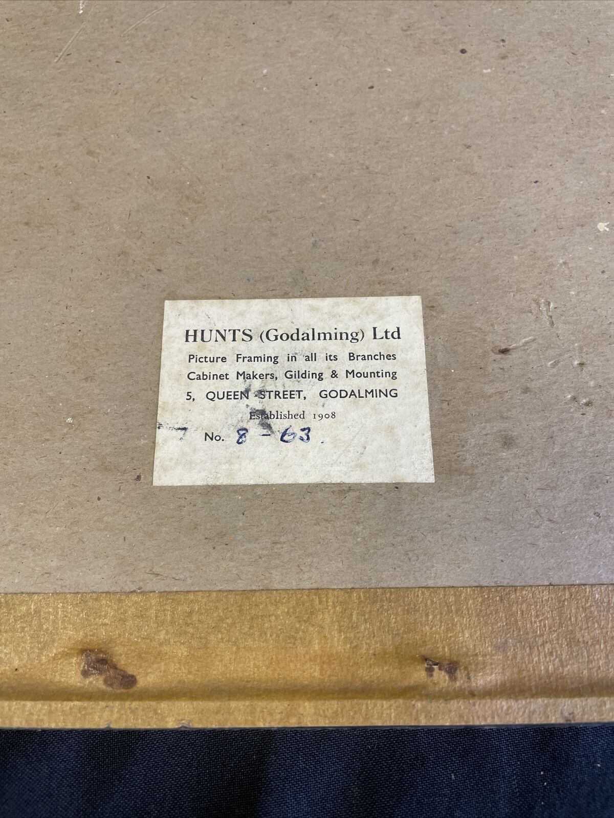 Vintage Press Photo Original framed with document in 1963 Pope Paul VI - (8146)