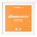 Album Vinyl Picture Frame 12" x 12" White Frame