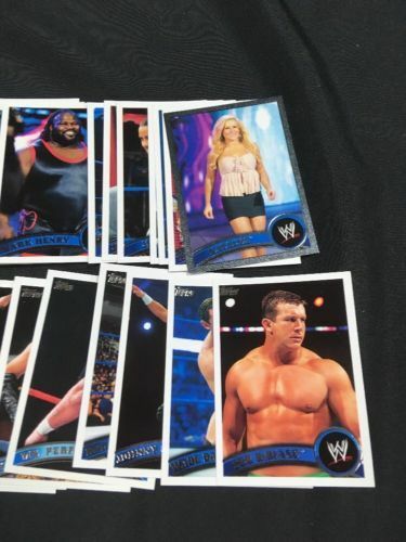 TOPPS WWE Cards 2011 Smack Down x 20 Legends x 10 Smack Down Metallic x 1 (6342)