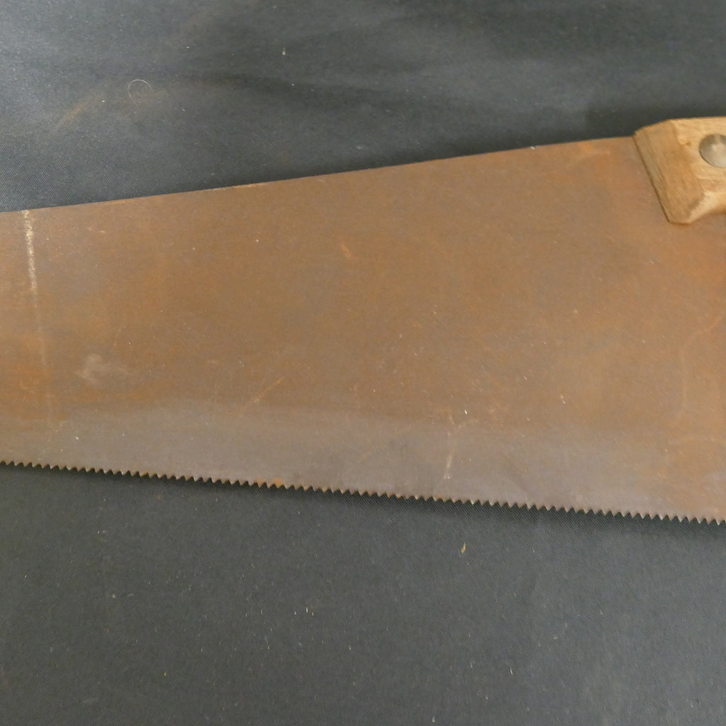 Antique Spear and Jackson saw 58cm with metal Blade Carpenters - (9297)