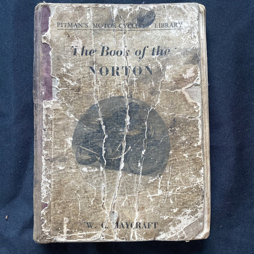 Pitmans Motor Cycle Library The Book of the NORTON WC Haycraft 1953 -(9597)