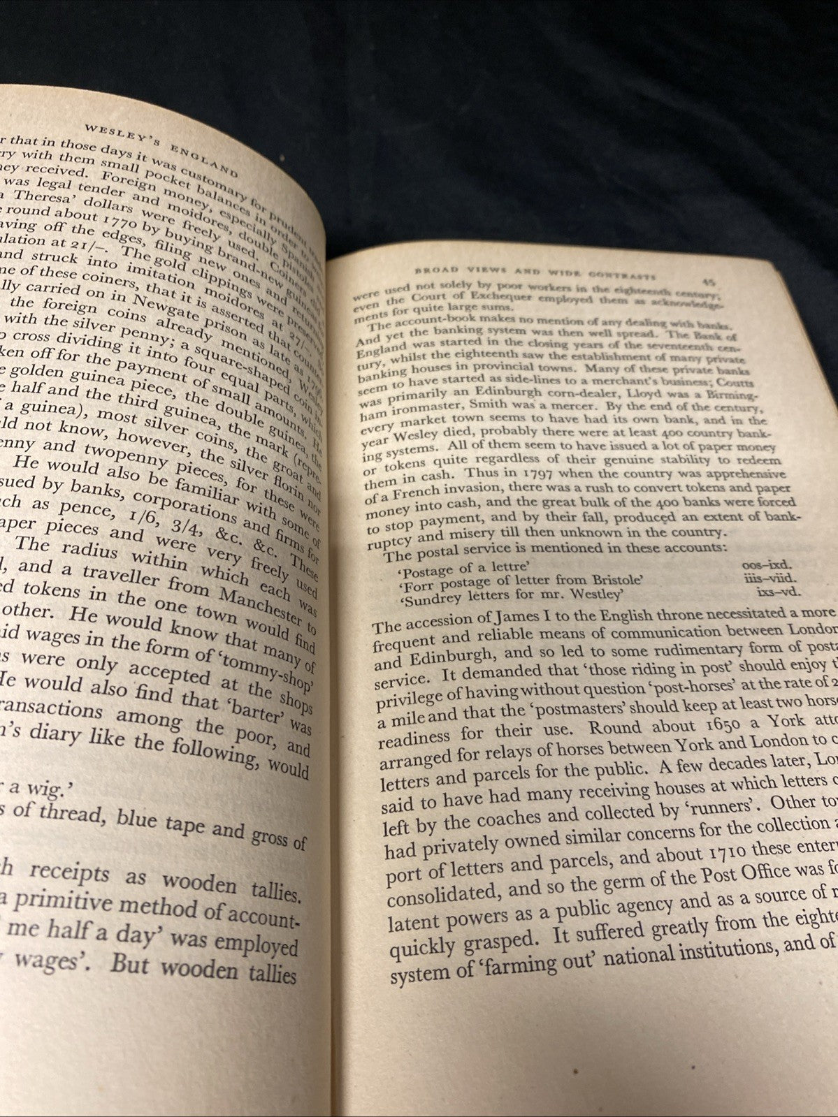 Book - Wesley's England - J.H. Whiteley - 1945 (1511)