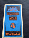 Wharfedale Bartholomew Revised Half Inch contoured Paper Map #32 (1271)