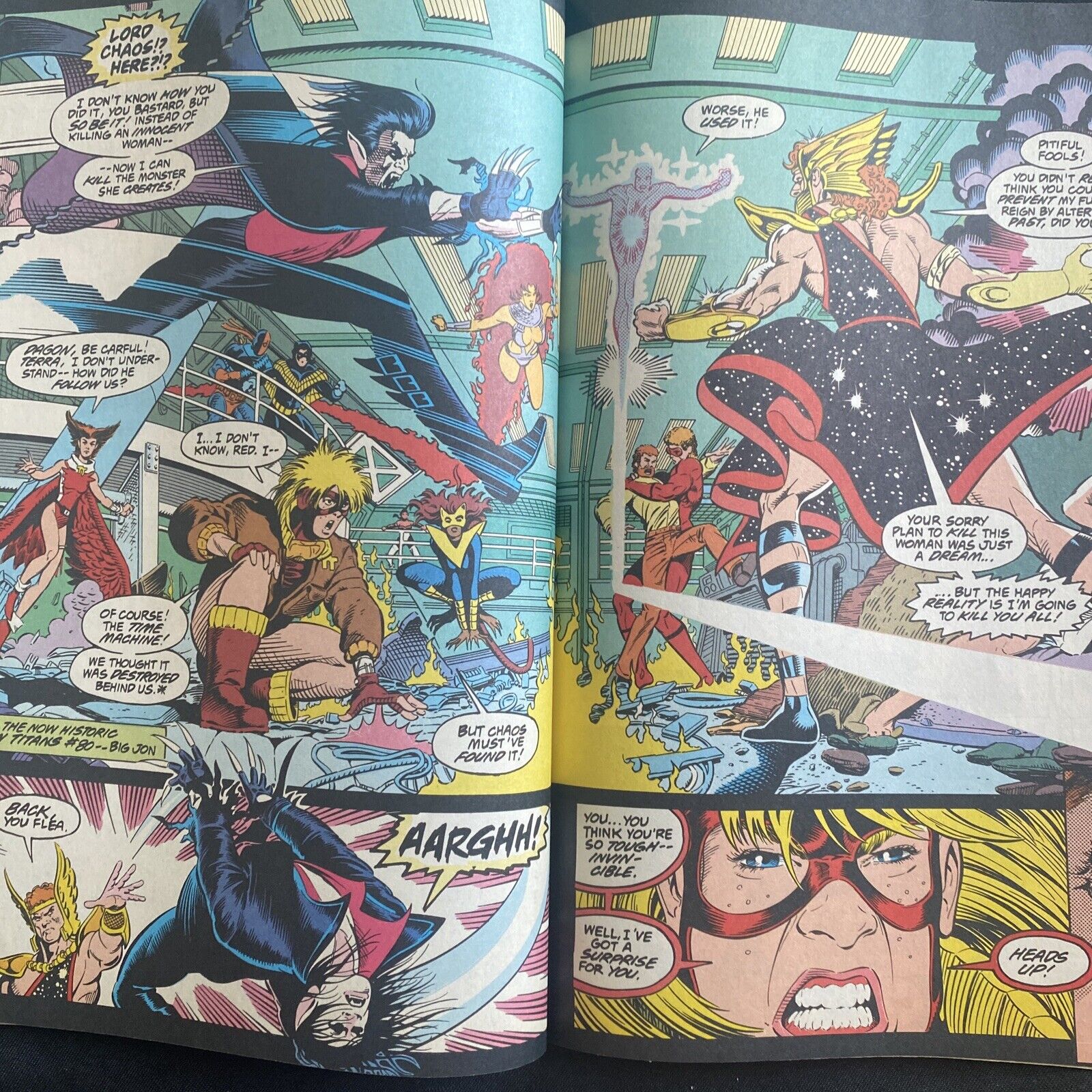 COMIC - DC Comics Tales of TEAM TITANS - Sep 1992 - Mirage - (8815)