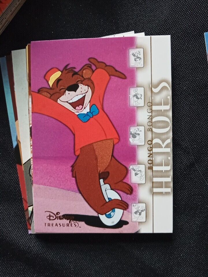 Upper Deck 2003 Disney Treasures Series Set 1 missing x 89 Trading Cards -(5738)