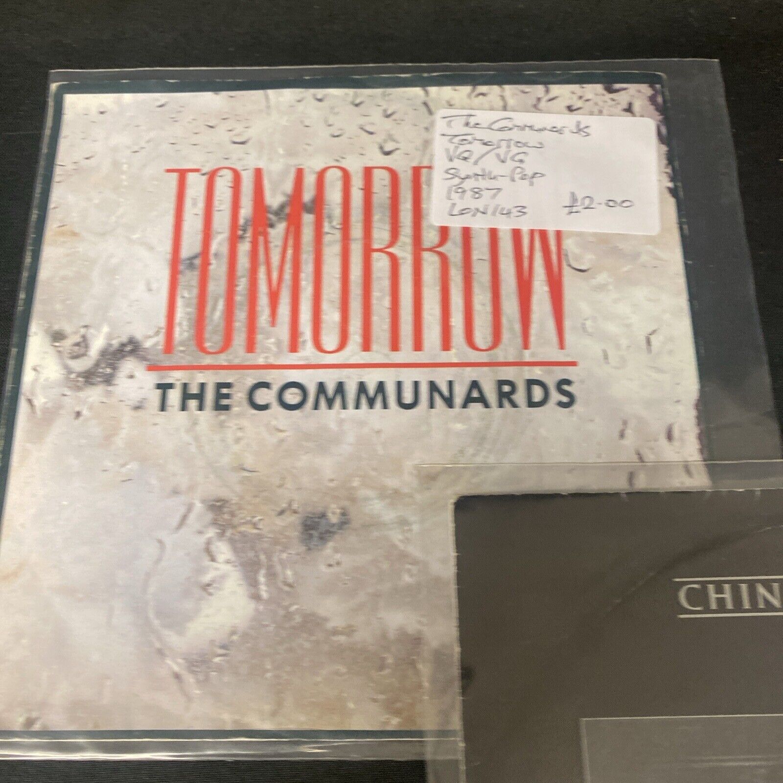 Vinyl Records 7" Singles 5 x 1980's Communards & China Crisis - (9522)