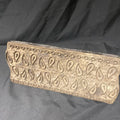 Antique Textile / Wallpaper Printing Block Large Metal Pattern - (1025)