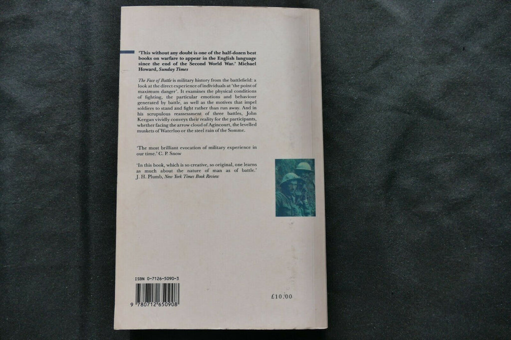 BOOK - THE FACE OF BATTLE - John Keegan (8745)