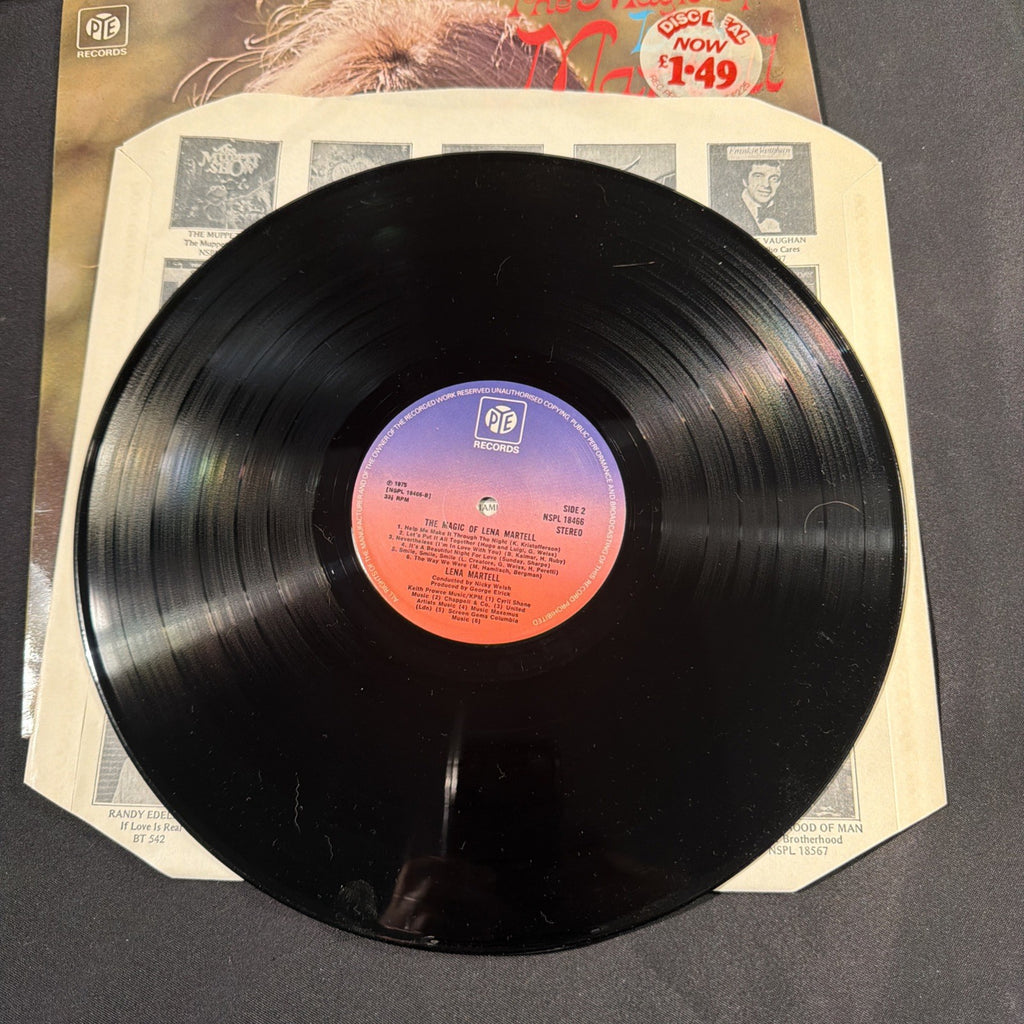 VINYL RECORD - The Magic of Lena Martell - 1975 - (1429)