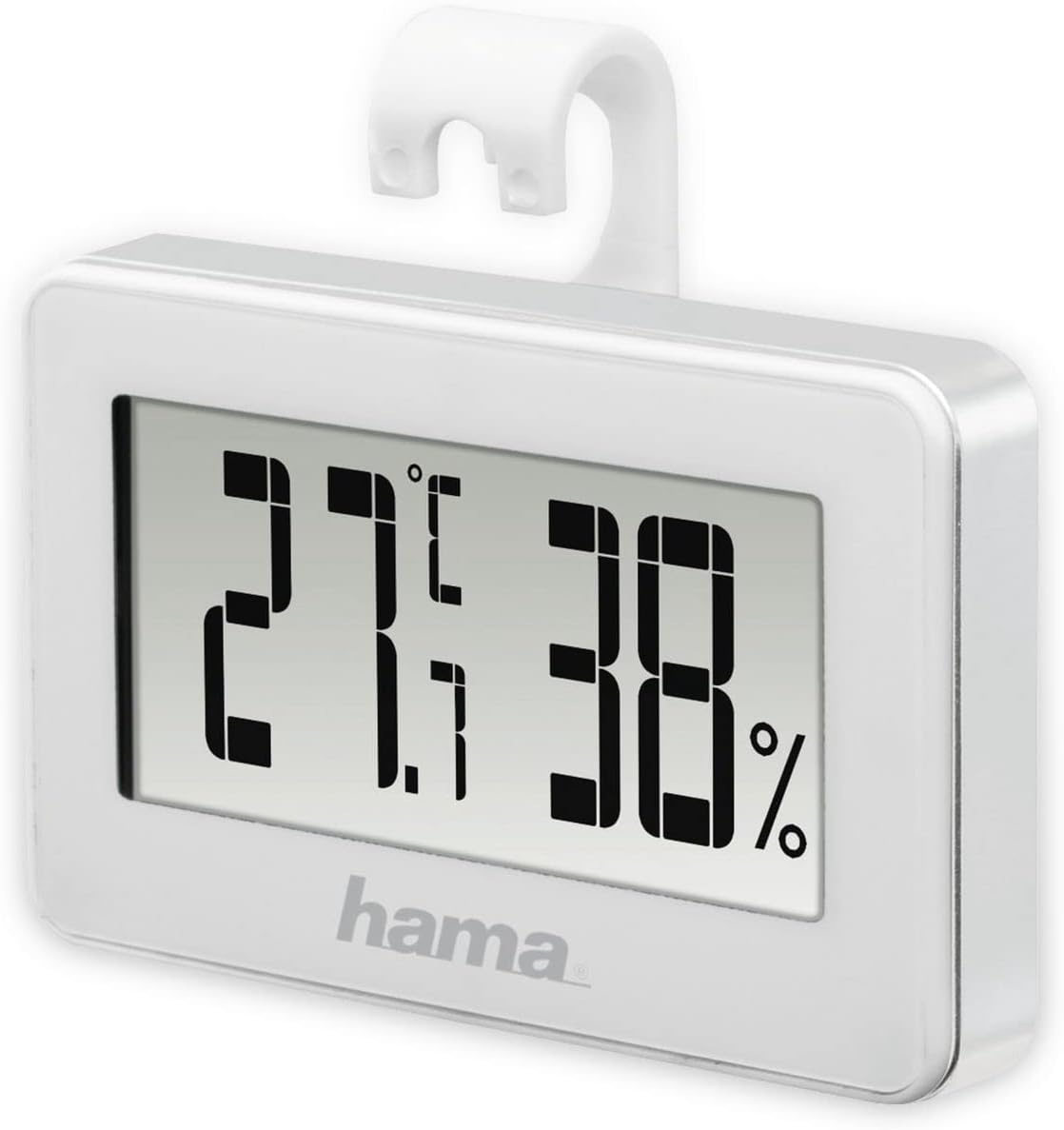 Hama Mini Thermometer Temperature / Hygrometer Humidity White