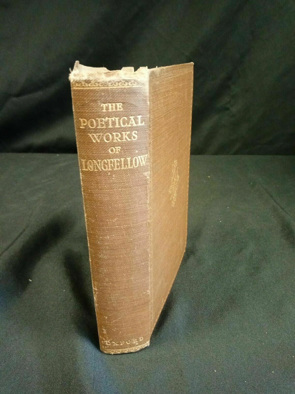 The Poetical Works of Longfellow - 1921 Oxford edition - Good  condition (7811)