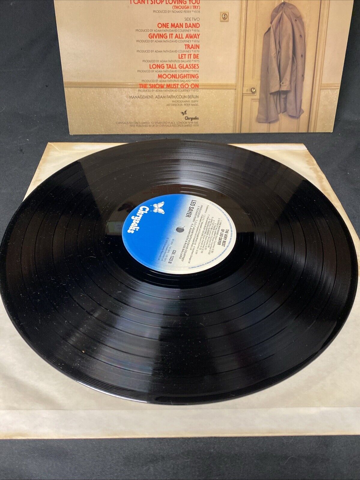 VINYL RECORD - The Very Best of Leo Sayer - 1979 Excellent Cond CDL1222 -(5671)