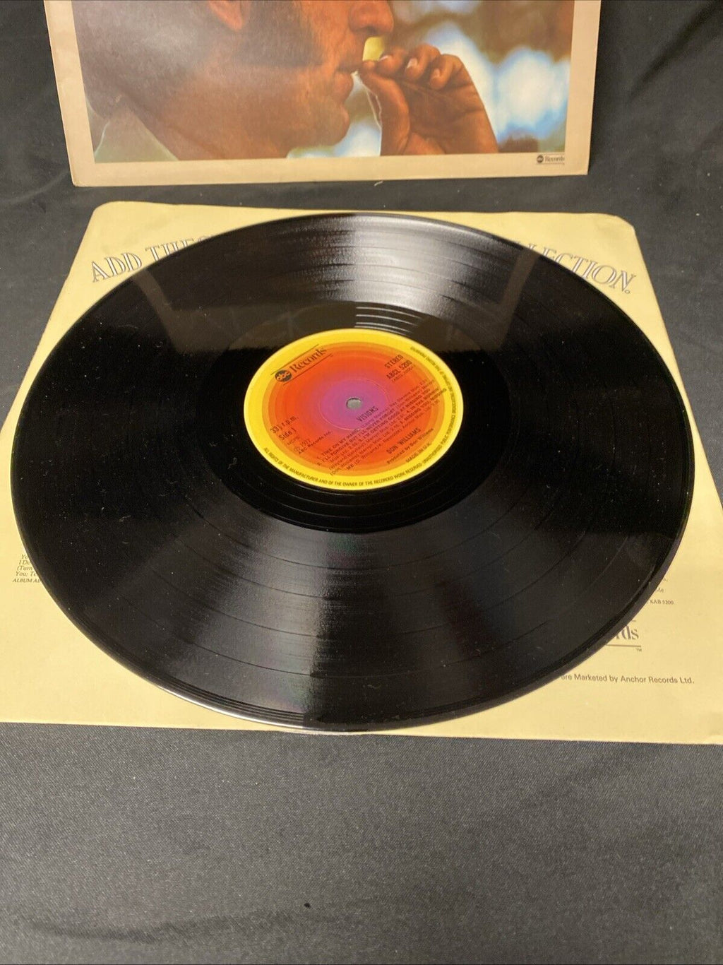 VINYL RECORD - Don Williams - VISIONS - 1977 LP Album - (5669)